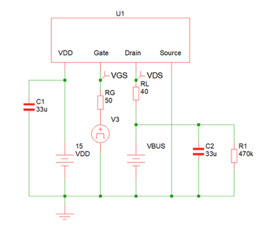 Schéma du circuit d'application - ROHM Semiconductor Kit d'évaluation BM3G005MUV-EVK-003